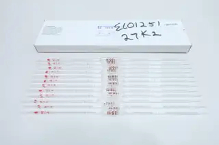 BOX OF 12 SIBATA 2040A-10 10ML VOLUMETRIC PIPETTE