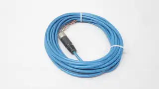TURCK CKNM 12-9-10 SINGLE ENDED ACTUATOR/SENSOR CORDSET 10M 300V-AC