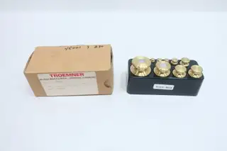 TROEMNER 300 BRASS WEIGHT SET 500G-1G