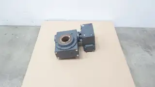 HUB CITY 0230-37366 4505 UR RIGHT ANGLE WORM GEAR SPEED REDUCER 143TC 250:1