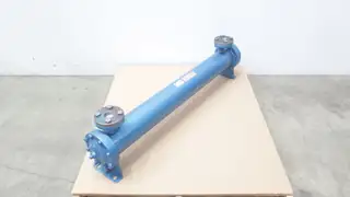KAMUI F-HC-520F3 STEEL SHELL COPPER TUBE HEAT EXCHANGER OIL COOLER