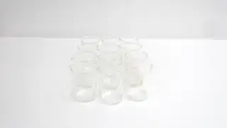 BOX OF 12 PYREX 1003-400 HEAVY DUTY GRADUATED GRIFFIN BEAKER