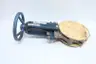 FABRI-VALVE FV-C3720530800 MANUAL STAINLESS LUGGED KNIFE GATE VALVE 4IN 150 thumbnail 1