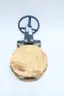 FABRI-VALVE FV-C3720530800 MANUAL STAINLESS LUGGED KNIFE GATE VALVE 4IN 150 thumbnail 2