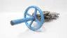 ORBINOX 20-3636MI MANUAL STAINLESS LUGGED KNIFE GATE VALVE 6IN thumbnail 3