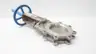 ORBINOX 20-3636MI MANUAL STAINLESS LUGGED KNIFE GATE VALVE 6IN thumbnail 4