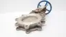 ORBINOX 20-3636MI-SSY MANUAL STAINLESS LUGGED KNIFE GATE VALVE 6IN thumbnail 3