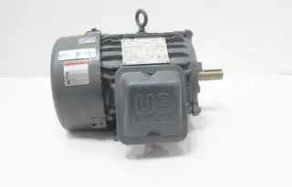 US MOTORS CD3P1E GF25 AC MOTOR 182T 3HP 3540RPM 230/460V-AC 3PH