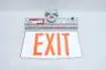 LARSON HAL-EMG-EXT-3W-WAL-RED HAZARDOUS LOCATION LED EMERGENCY EXIT SIGN thumbnail 1