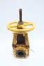 TECHNEQUIP TG3-HW MANUAL STAINLESS FLANGED KNIFE GATE VALVE 3IN thumbnail 3