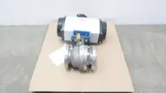 MOGAS M-2366 K44 DLS FMYB-5120 PNEUMATIC STAINLESS FLANGED CONTROL VALVE 4IN 300