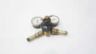 MILLER 270994 GAS PRESSURE REGULATOR DUAL GAUGE