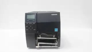 TOSHIBA B-EX4T1-TS12-QM-R BARCODE PRINTER 100-240V-AC