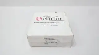 POTTER ELECTRIC SIGNAL PBA-1208 VIBRATING FIRE ALARM 8IN 120V-AC