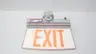 LARSON HAL-EXT-3W-WAL-RED EMERGENCY EXIT SIGN 3W 120-277V-AC thumbnail 1