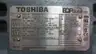 TOSHIBA 0302SDSR41B-P EQP GLOBAL SD MOTOR 286TS 30HP 3540RPM 230/460V-AC 3PH thumbnail 4