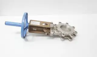 ORBINOX 20-3636MI-SSY KNIFE GATE VALVE STAINLESS MANUAL FLANGED