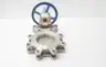 ORBINOX 20-3636MI-SSY KNIFE GATE VALVE STAINLESS MANUAL FLANGED thumbnail 4