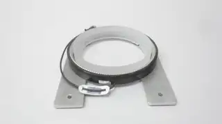CCS LDR2-208BL2-LA-M12 BLUE LED RING LIGHT 28W 24V-DC