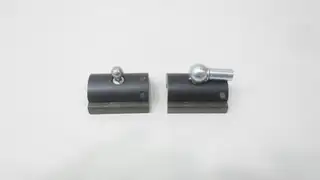 BALLUFF BTL-Z-2-F-2413-3 RECTANGULAR SLIDE MAGNET ASSEMBLY W/ SWIVEL JOINT