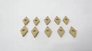 TUNGALOY DNMG150412-ZF T9125 55D DIAMOND CARBIDE INSERT