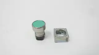 SIEMENS 3SB3 602-0AA41 PUSHBUTTON GREEN