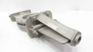 FABRI-VALVE FV-F3900125800 STAINLESS KNIFE GATE VALVE 6IN 150