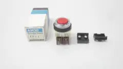 FUJI AH30-FR11 PUSHBUTTON SWITCH 250V-AC RED