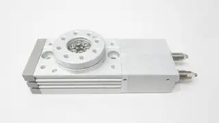 SMC MSZB50A 3-POSITION PNEUMATIC ROTARY ACTUATOR