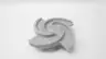 COATED 4-VANE IMPELLER 9-1/2IN thumbnail 3