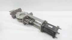 PNEUMATIC STAINLESS LUGGED KNIFE GATE VALVE 4IN