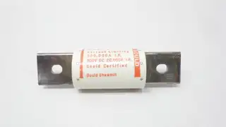 GOULD SHAWMUT A4J400 AMP-TRAP CLASS J BLADE FUSE 400A 600V-AC