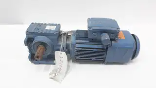SEW-EURODRIVE S57DRE80M4BE1/U/C GEARMOTOR 1-1/4IN 400V-AC 31RPM 1HP 3PH