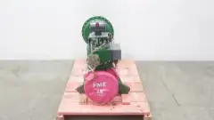 FISHER V300B 1052 SIZE 60 3610J PNEUMATIC STEEL VEE-BALL CONTROL VALVE 8IN 300