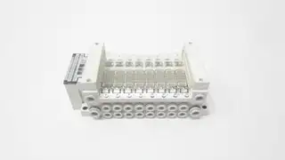 SMC VV5Q21-08C8V-N 8-STATIONS MANIFOLD