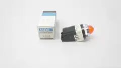 FUJI AH30 ZMOM ORANGE ALARM INDICATOR PILOT LIGHT 30V-DC