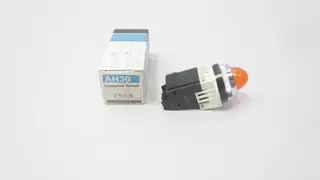 FUJI AH30 ZMOM ORANGE ALARM INDICATOR PILOT LIGHT 30V-DC