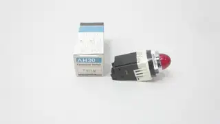 FUJI AH30 ZMRM RED COMMAND SWITCH PILOT LIGHT 50V-DC