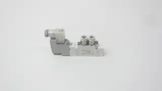 SMC SY5120-5DZD-C8 PNEUMATIC SOLENOID VALVE 24V-DC 0.1-0.7MPA