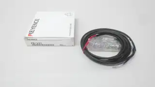 KEYENCE FS-V21 FIBER OPTIC SENSOR AMPLIFIER 12-24V-DC