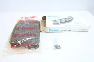 TSUBAKI RS40-2-RP 10FT SINGLE ROLLER CHAIN 1/2IN PITCH
