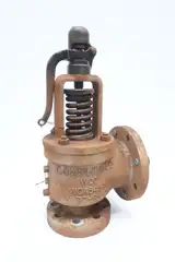 CONSOLIDATED 1811LB-0-3X1-22 STEEL FLANGED RELIEF VALVE 200PSI 2.5IN X 4IN