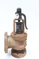 CONSOLIDATED 1811LB-0-3X1-22 FLANGED STEEL RELIEF VALVE 190PSI 2.5IN X 4IN