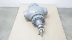 FISHER AC 6X4 STEEL BUTT WELD GLOBE CONTROL VALVE BODY 6IN 600
