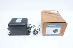 WEBSTER 612-6A7 IGNITION TRANSFORMER 6000V-AC 120V-AC