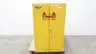 JUSTRITE 25661 2-DOOR FLAMMABLE LIQUID DRUM STORAGE SAFETY CABINET thumbnail 1