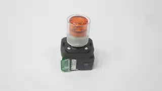 ALLEN BRADLEY 800HC-QRAH2AD1 30MM AMBER ILLUMINATED PUSHBUTTON12-130V-AC/DC