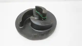 KETO 3VRE10376 RUBBER PUMP IMPELLER 3-VANE 3X4 17IN OD