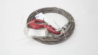 THERN WE50-25DS ELECTRIC WINCH CABLE 25FT 3TON