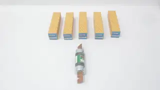 BOX OF 5 COOPER BUSSMANN FRN-R-125 BLADE FUSE RK5 250V-AC 125A AMP